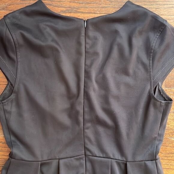 Altar’d State Charcoal V-Neck Cap Sleeve Dress - Picture 5 of 6